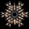 Northlight Lighted Snowflake Christmas Window Silhouette Decoration - 15.25"
